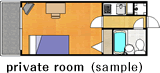 private room plan(sample)